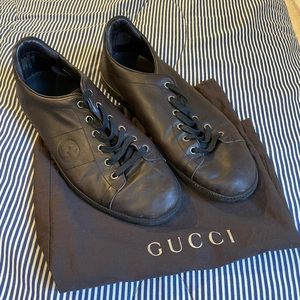 Mens Gucci brown sneakers! 9.5